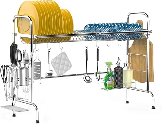 sink dish rack amazon