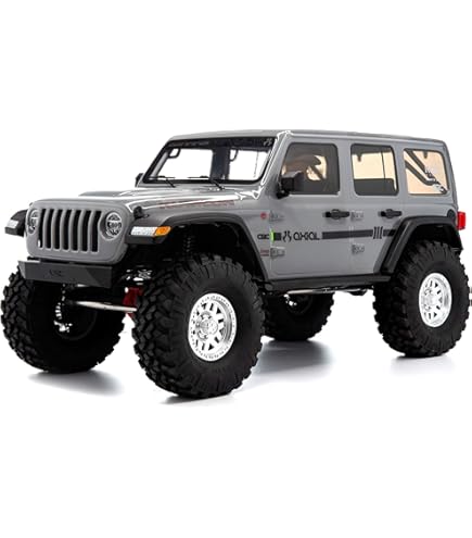 Amazon.com: Axial 1/10 SCX10 III Jeep JLU Wrangler with Portals