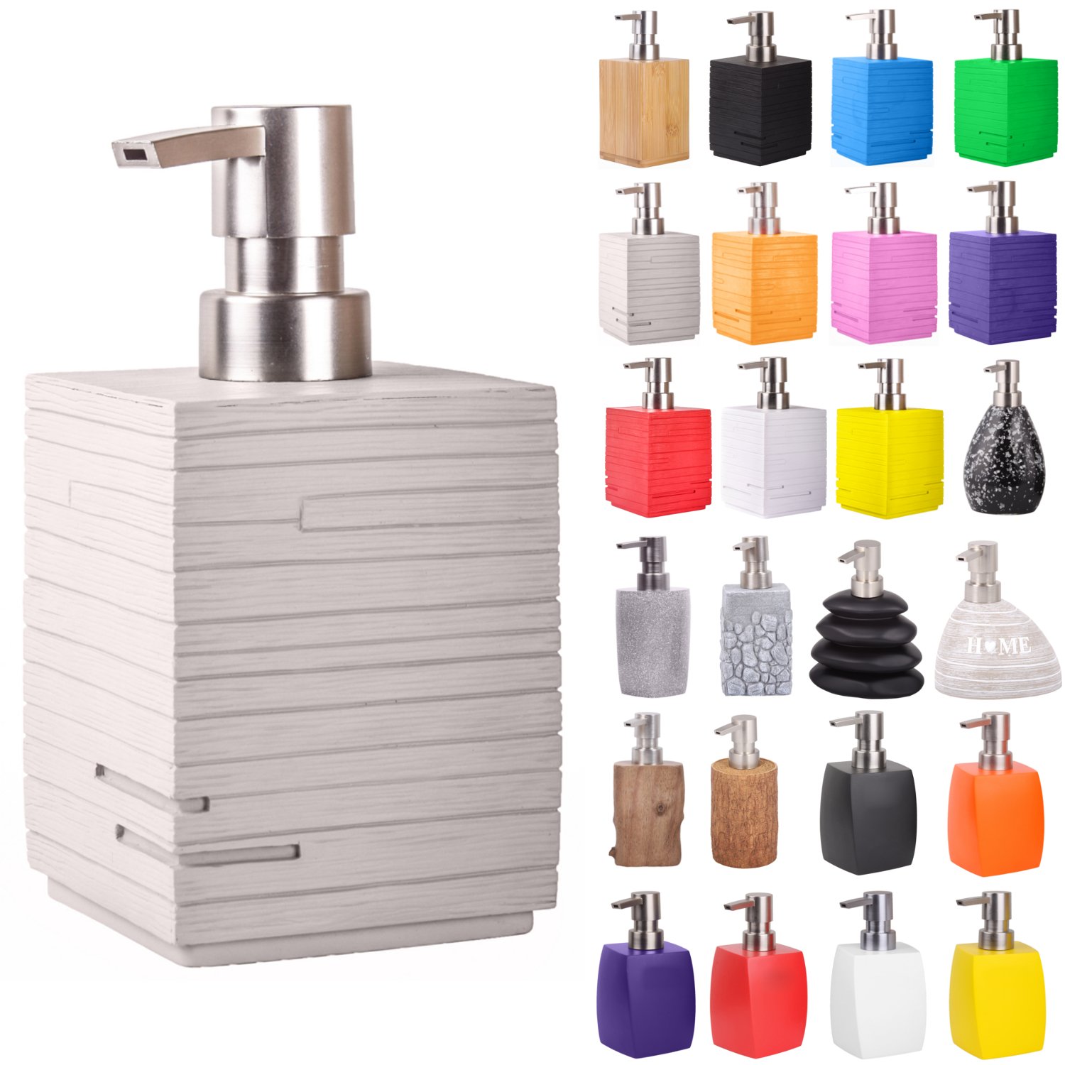 Premium Soap Dispenser Wide Choice of Beautiful Lotion Dispenser Easy to Refill Nice