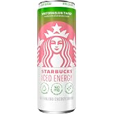 Starbucks Iced Energy, Watermelon Twist, Sparkling Energy Drink, 12 Fl Oz