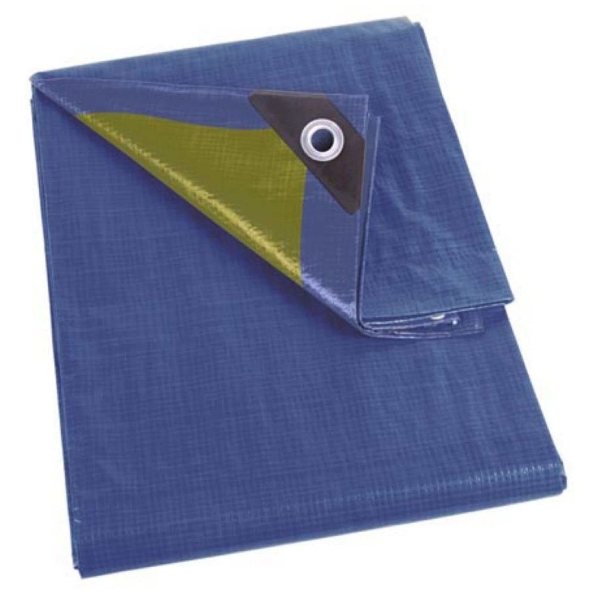 Perel Cover Normal-2 x 8 m Blue/Green, Multicolour, 70-0508