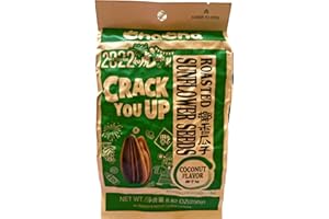 CHACHA FOOD Cha Cha Roasted Sunflower Seeds, 250 g (Coconut Flavor)