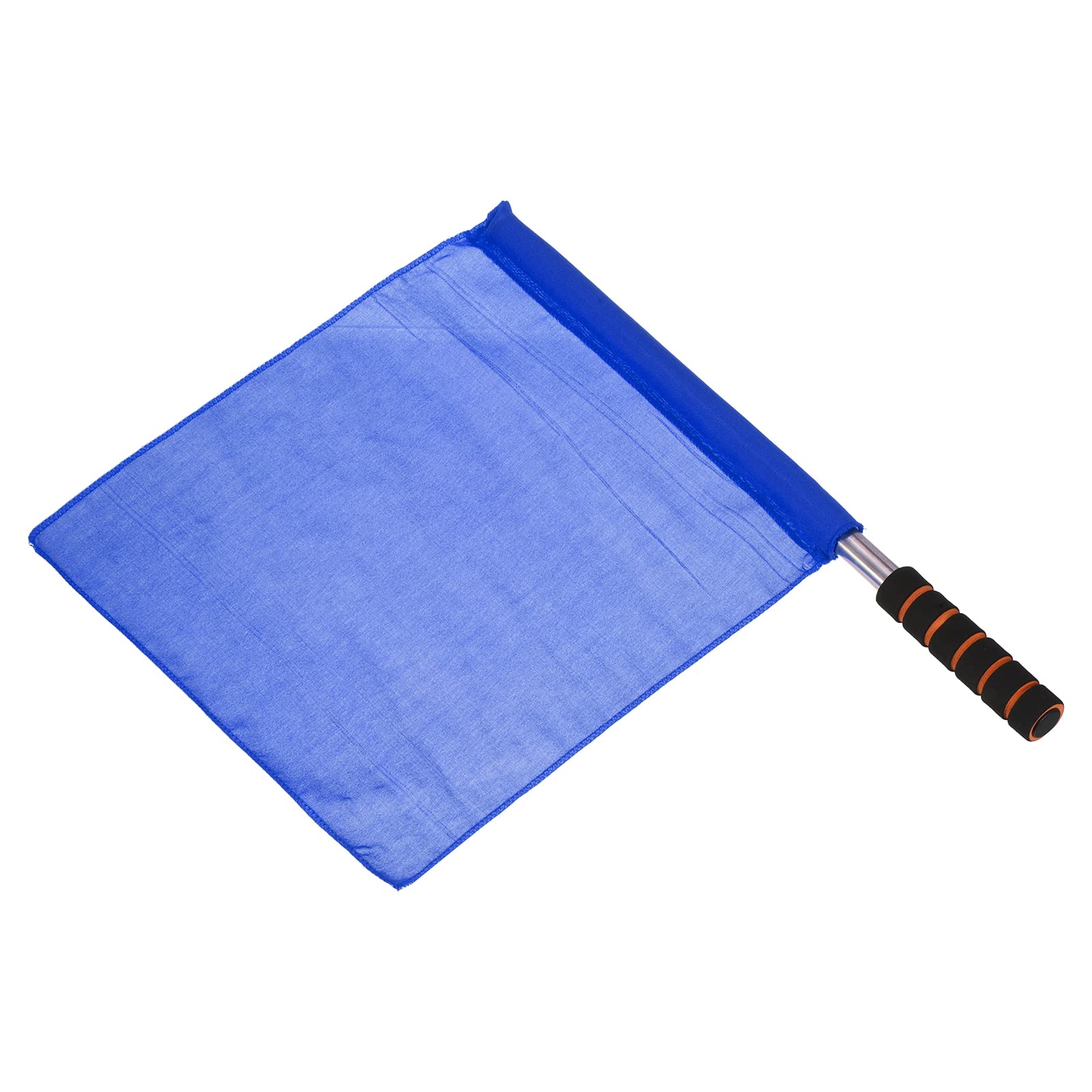 PATIKIL Referee Flag, Stainless Steel Pole Sponge Handle for Football Soccer Track and Field Sports Linesman Command Hand Signal, Blue