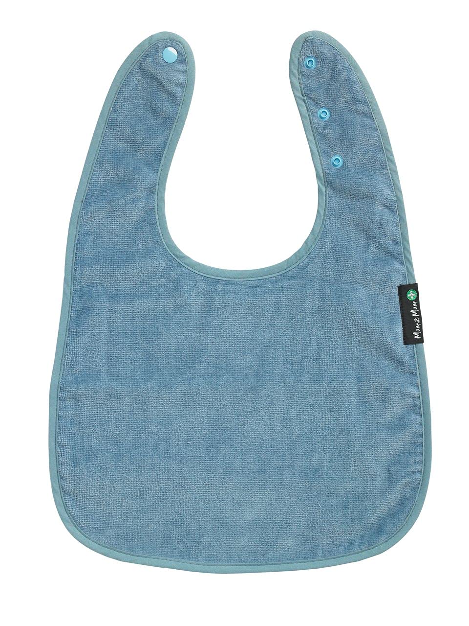 Mum 2 Mum Plus Adult/Special Needs Back Opening Feeding Apron in Denim Blue