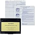 Fingerprint Kit Set - Dactek EZ ID3 Finger Print Ink Pad with ATF Fingerprint Cards - FBI FD-258 Fingerprint Cards - Inkless Fingerprint Pad - Fingerprint Kits Law Enforcement -Ink Pad and FD-258 (20)