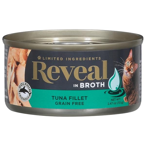 REVEAL, PET FOOD ADULT CAT TUNA FILLET, 2.47...