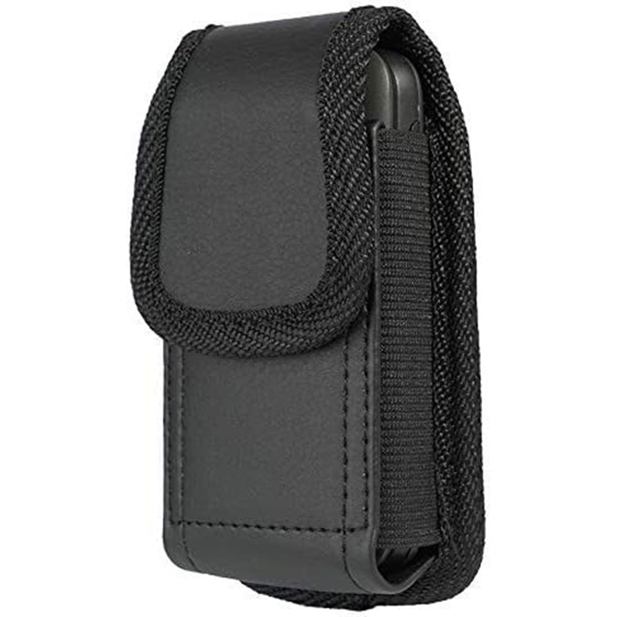 Flip Phone Case,with Belt Loop Clip Magnetic Closure Leather Wallet Case for Alcatel Go,TCL Flip 3, Blu Cingular Flex 2,Consumer Cellular IRIS, Nokia 2720 2760 2780,Leather