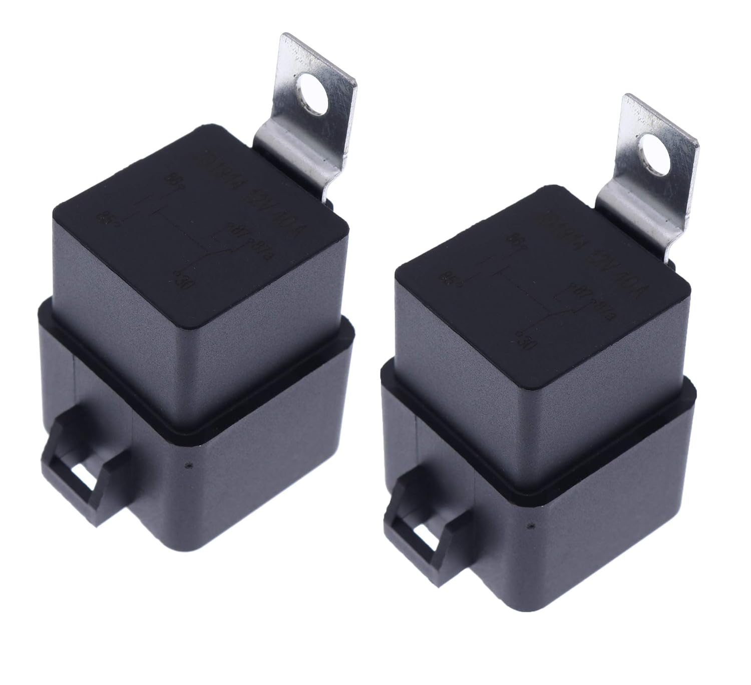 Jeenda 2PCS Relay 882751A1 3854138 73040 828151 40A 12V for JD Axle