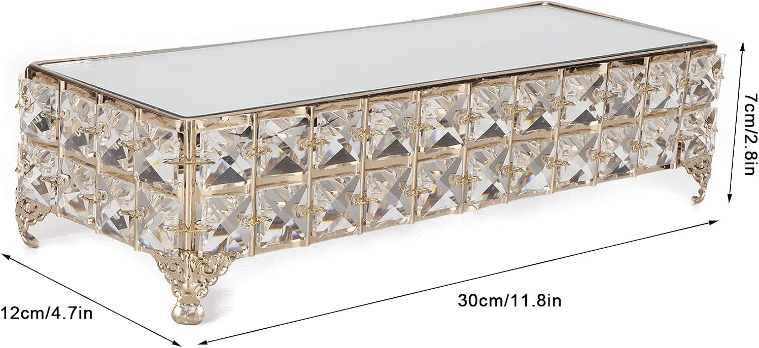 Support De Support De Gateau Rectangulaire En Fer Forge Plateau De Dessert Aux Fruits Pour Les Fournitures De Fete De Mariage A La Maison Support De Gateau Assiettes Et Plats De Service