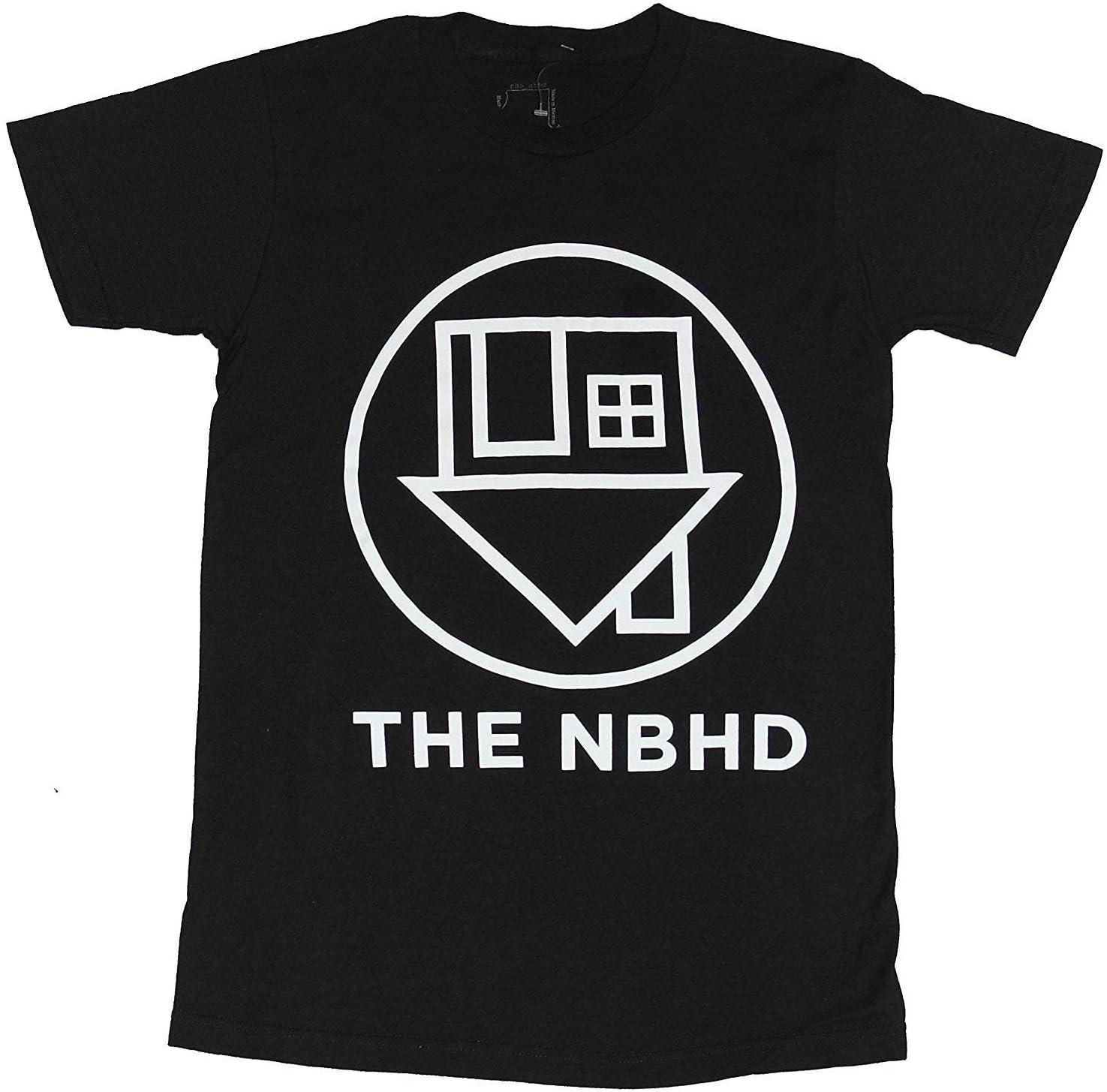 WAEEUSD Mens Casual T-Shirt The NBHD Upside Down House Circle The Neighborhood Cotton Tees