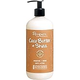 RENPURE PlantBased Beauty Coco Butter Shea Moisture + Shine Body Lotion Fluid, 19 Ounce