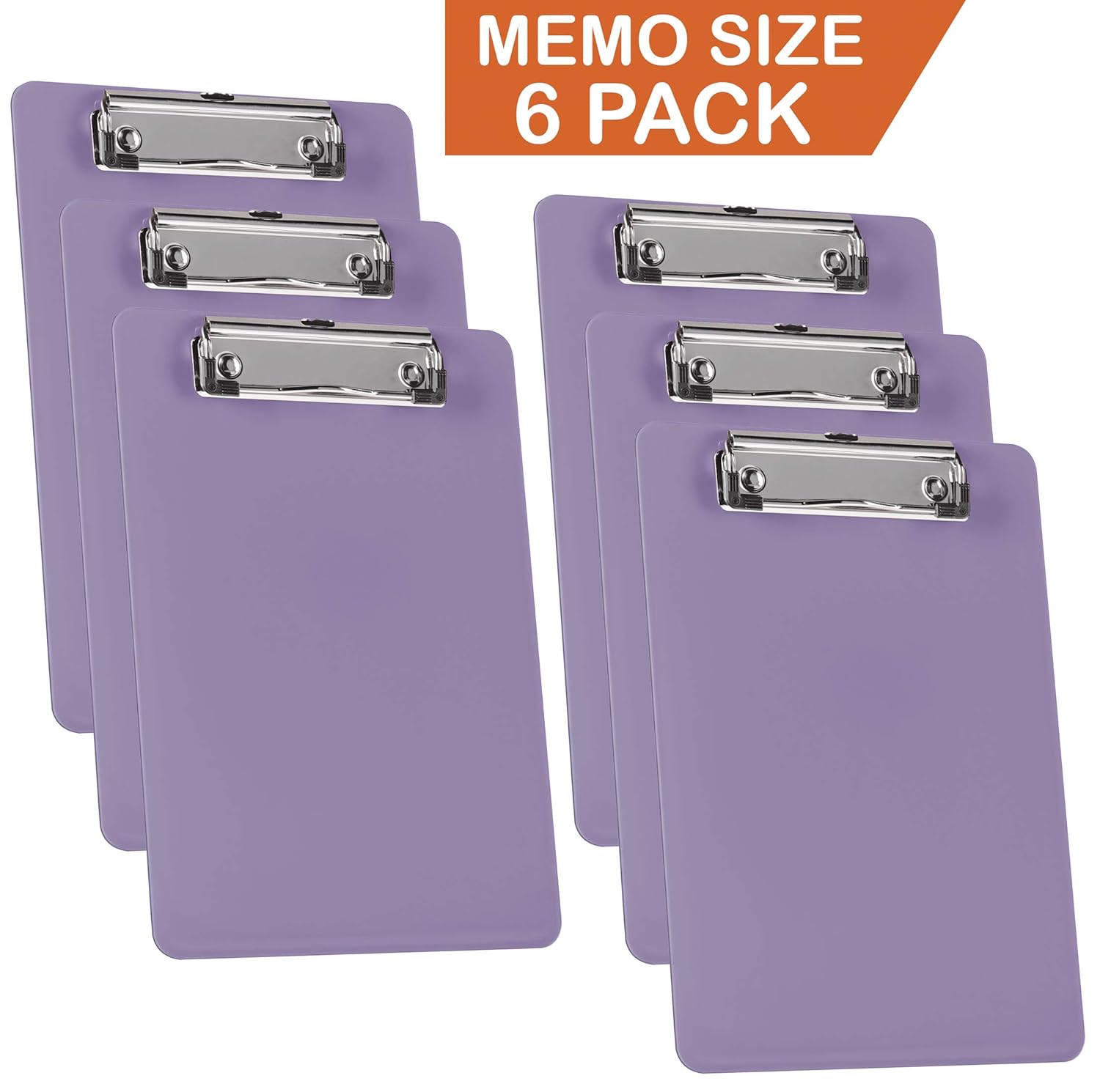 Offices Doctor Offices Restaurants Set of 5 Plastic Colorful Clipboard