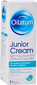 Oilatum Junior Cream 150g for Eczema Dry Skin Kids Babies Emollient view 1