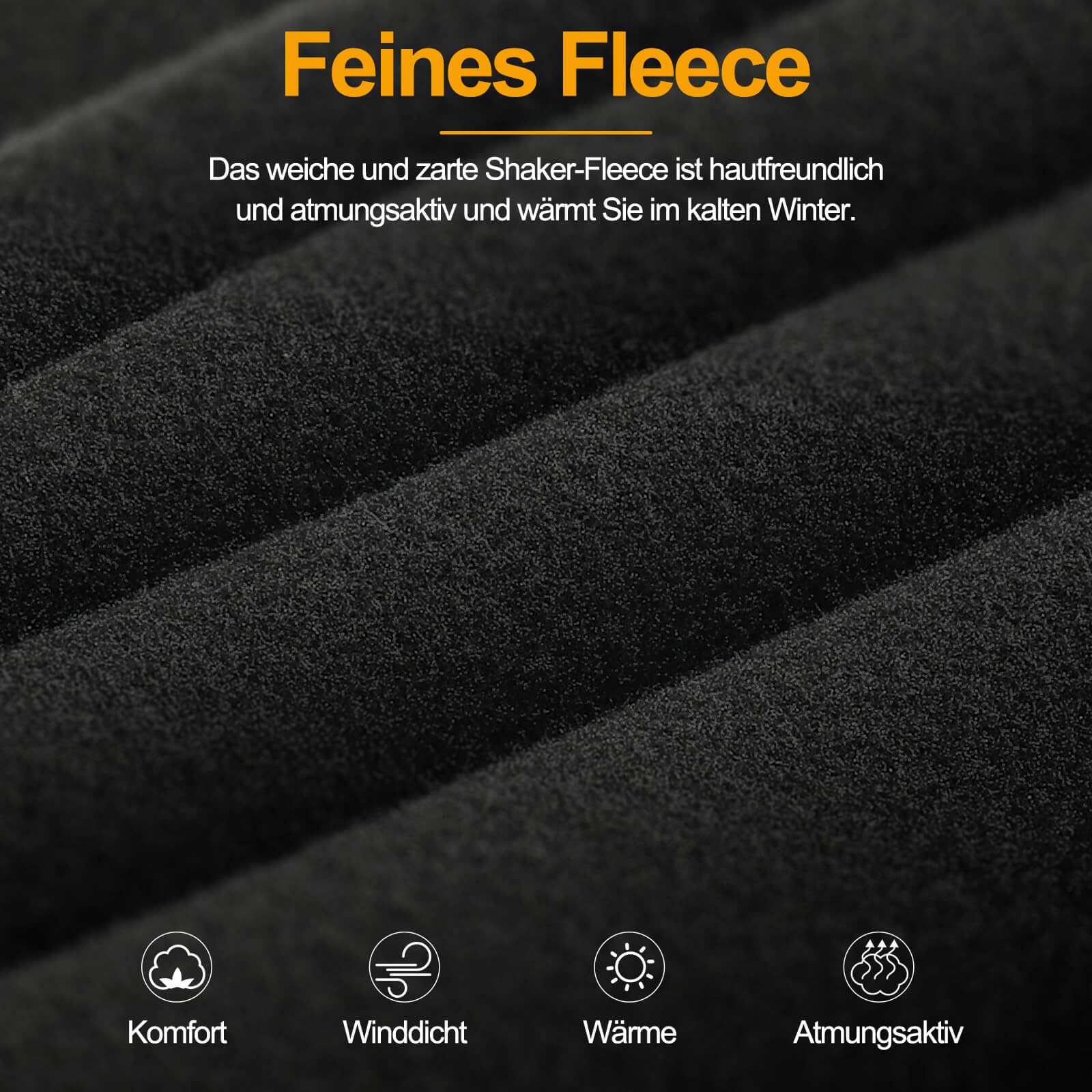 Tavaler Schlauchschal Herren/Damen Winter 2 Stück, Multifunktionstuch Winddicht Halswärmer, Elastisch und Atmungsaktiv Halstuch Herren, Loop Schal für Fahrrad, Motorrad, Skifahren 4