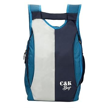 Chris & Kate Polyester 21 Litres Blue School Bag