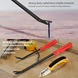 Xiaomoyu Upholstery Staple Remover and Tack Lifter Tool Set 3 Pcs view 6