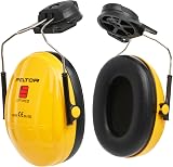 3M PELTOR Optime I Earmuffs 26 dB Yellow Helmet Mounted H510P3E-405-GU view 2