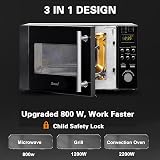 Smad 22L Combination Microwave Oven, Grill & Convection 1200W/2200W view 3