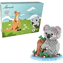 Amazon.com: Larcele Animal Series Micro Building Blocks Animal Set ...