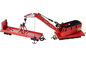 Hornby R6881 Railroad Breakdown Crane Freight Car, Multi