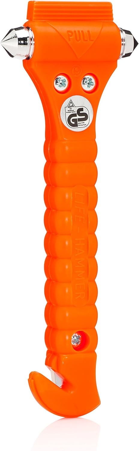 Lifehammer Brand Safety Hammer - The Original Emergency Escape and Rescue Tool with Seatbelt Cutter, Made in The Netherlands: Automotive