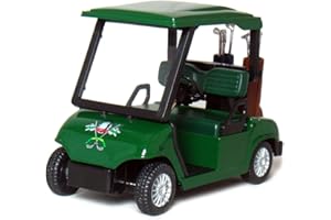 🏌️ KiNSFUN Golf Cart 4½" Die Cast Metal Model Toy, Green ⛳
