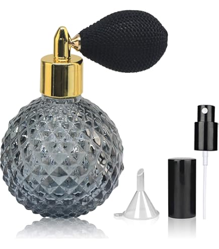 Amazon.com: BOGZON 80ml Clear Crystal Vintage Style Perfume Bottle