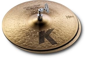 Zildjian K Custom Dark Hi-Hat Cymbals - 14 Inches