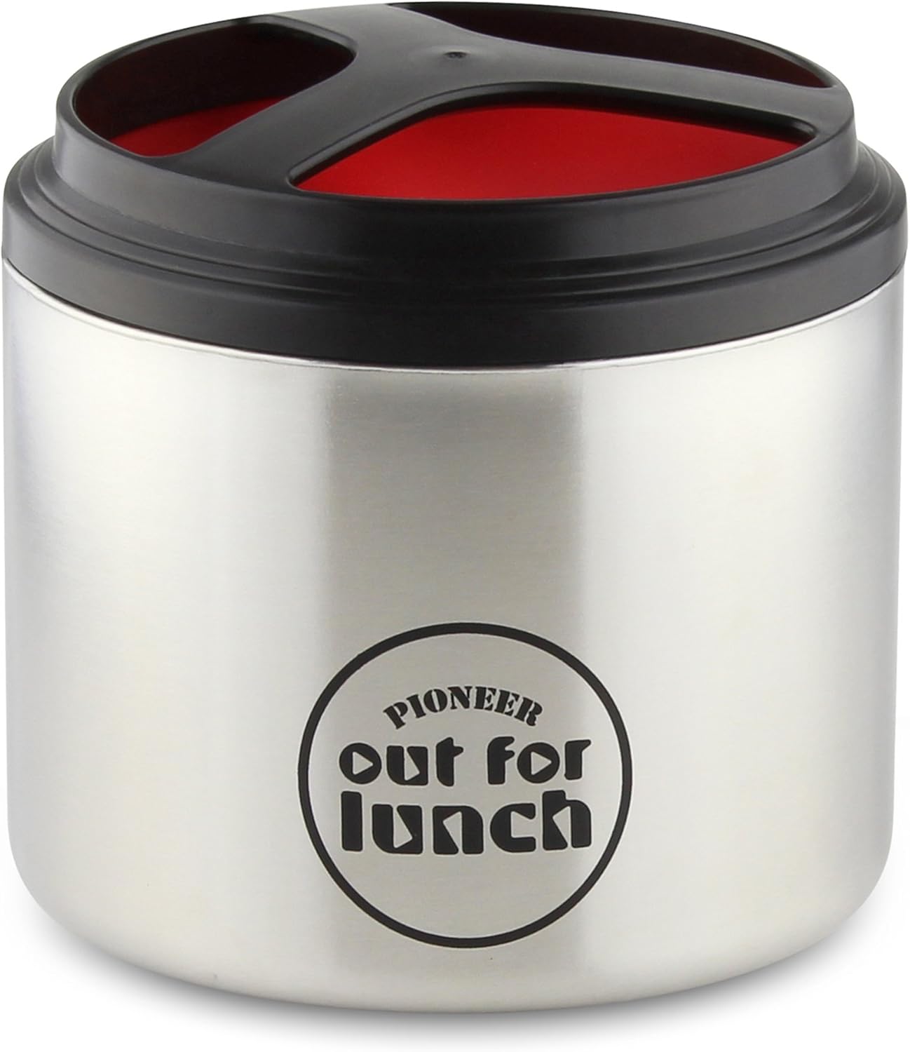 Pioneer Vacuum Insulated Lunch Box, Leak-Proof Food/Soup Flask with Extra Wide Opening, 4 Hours Hot 8 Hours Cold