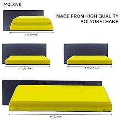 VOLSIVE 7pcs Hand Sanding Block Set, Rectangle