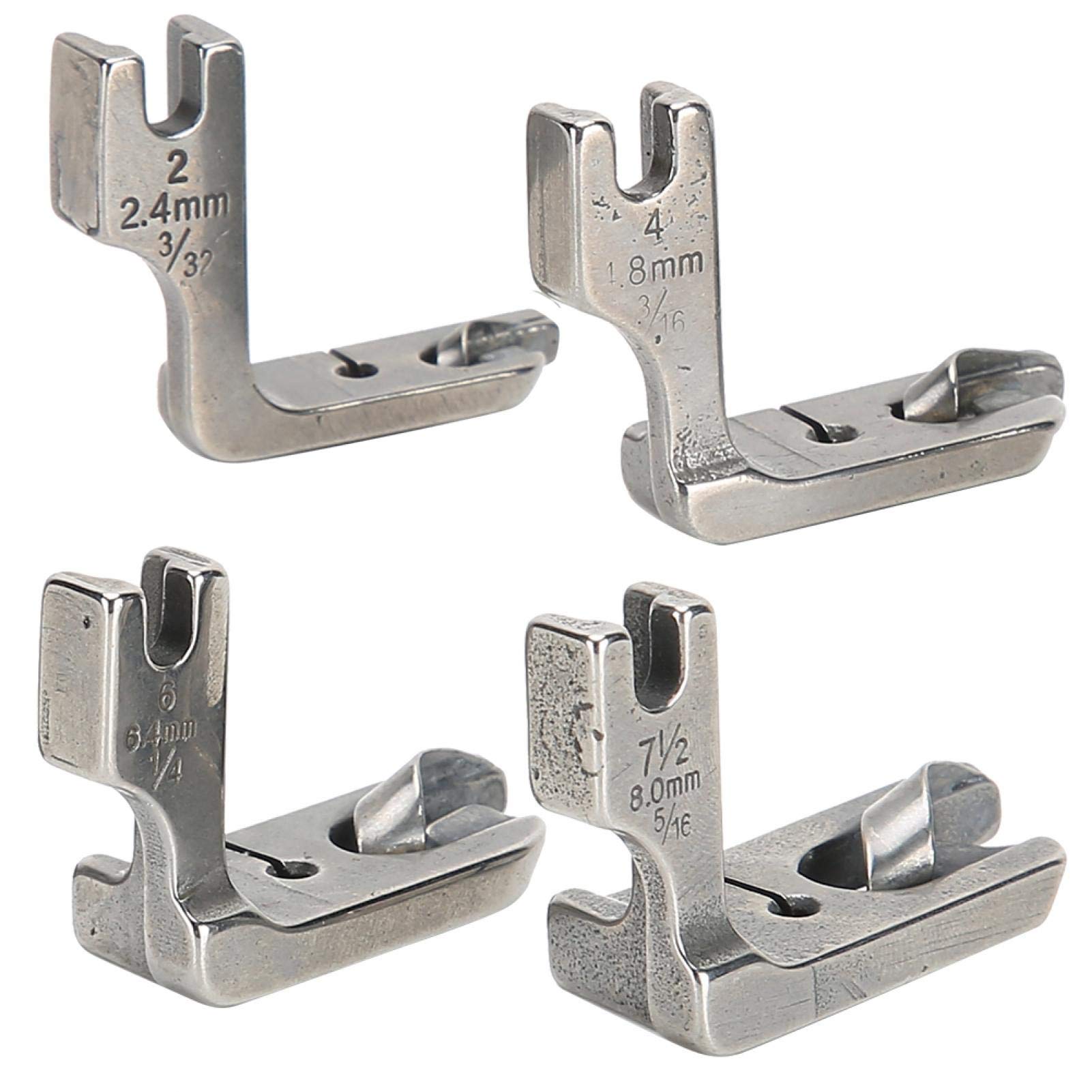 Qinlorgon Sewing Machine Presser Foot, Stainless Steel, Model Qinlorgon83ktsnhw2g, Practical Durable for Folding