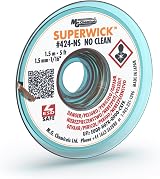 MG Chemicals Super Wick Desoldering Braid 0.05" x 5' No Clean Static Free view 1