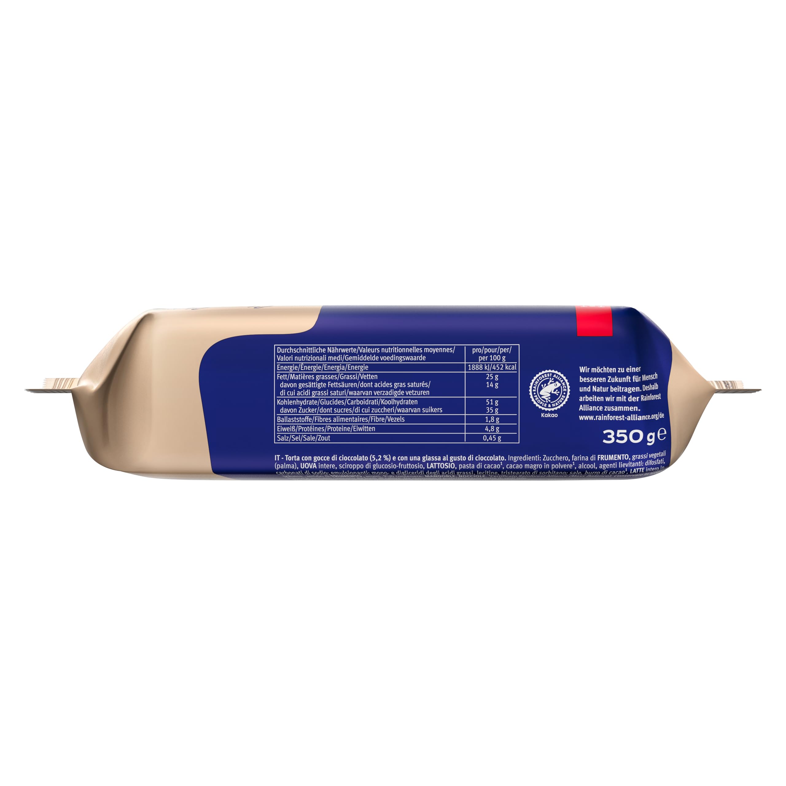 Bahlsen Comtess Choco-Chips - 8er Pack - saftiger Rührkuchen mit Schokoladenstückchen, einzeln verpackt (8 x 350 g) 6