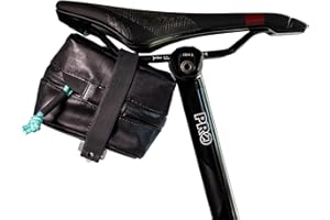 Orucase Bike Saddle Bag HC - Under Seat Bike Bag for Bicycles - Secure Bike Seat Bag - Easy to Install Bike Storage Bag - 30 Cubic Inches - Black