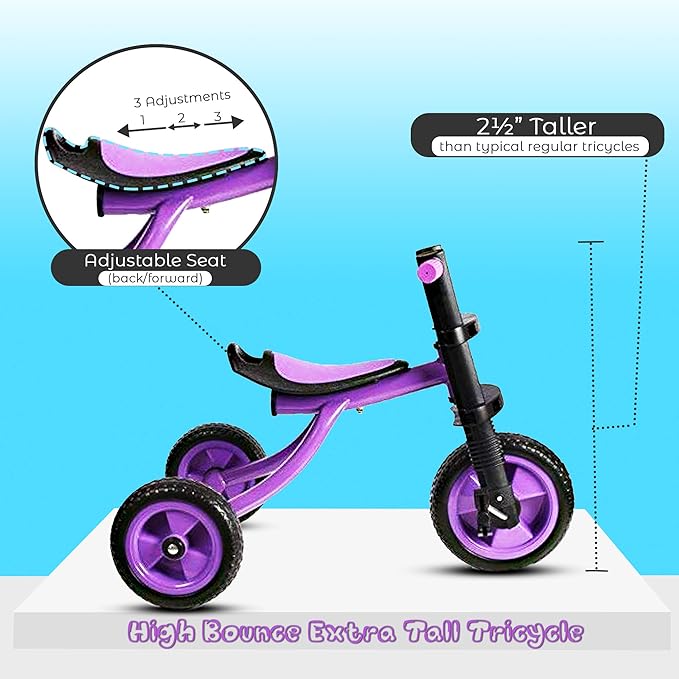 high bounce tricycle