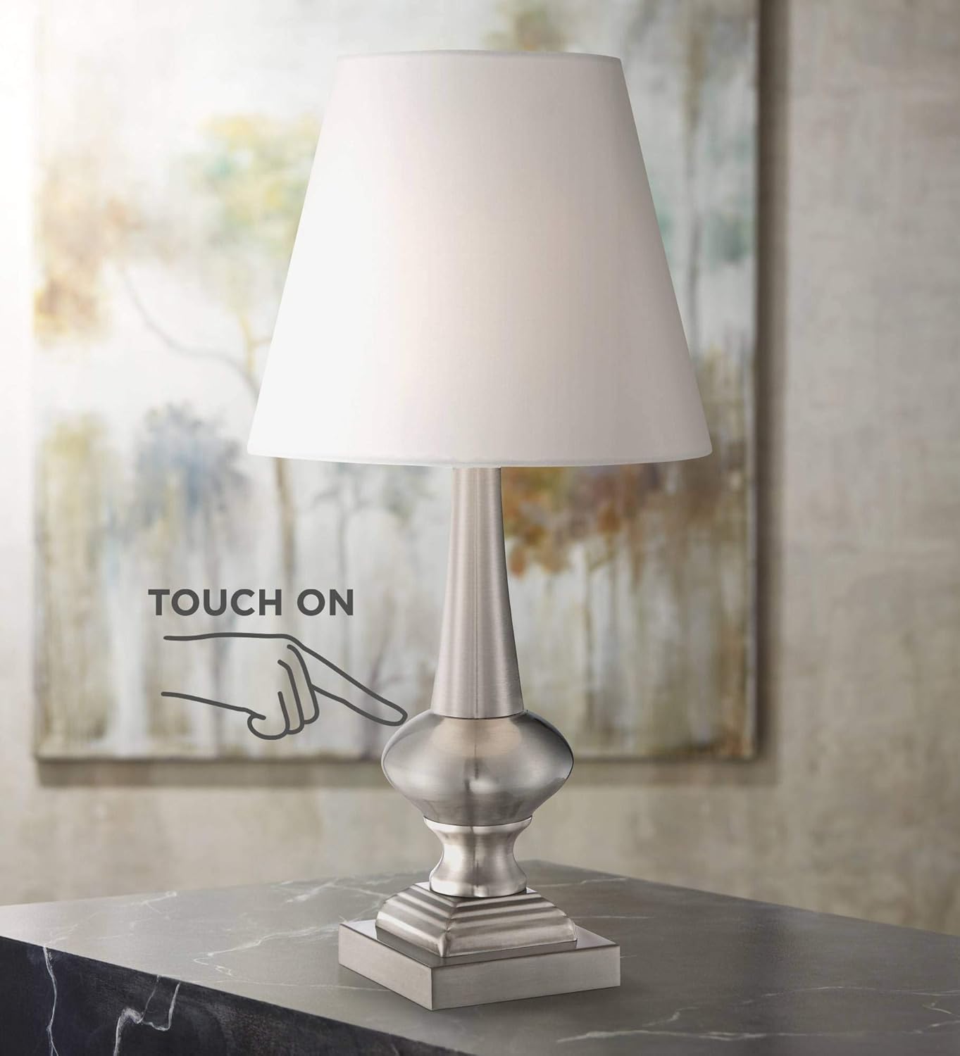Best 3 Way Table Lamps Nickel Finish