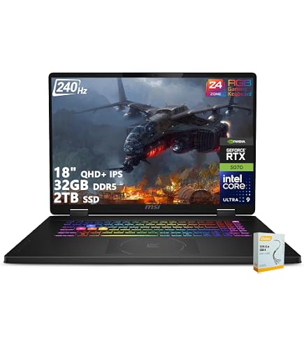 Amazon.com: msi Crosshair 18 HX AI Gaming Laptop | 18