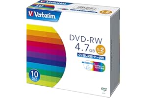 Verbatim DHW47NP10V1 Barbecue, Data, DVD-RW, Repeated Recording, 4.7GB, 10 Sheets, White Printable