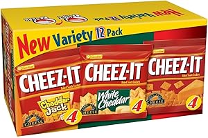 ARCHER DANIELS Cheez-It Crackers, Variety Snack (1.25-Ounce), 12-Count