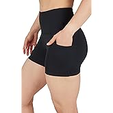 Yogalicious Womens High Waisted Biker Shorts Workout Running Spandex Yoga Shorts 3.5", 5", 7", 9"