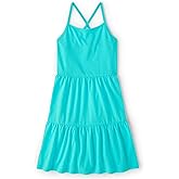 The Children's Place Girls Sleeveless Strappy Back Summer DressesCasual Dress