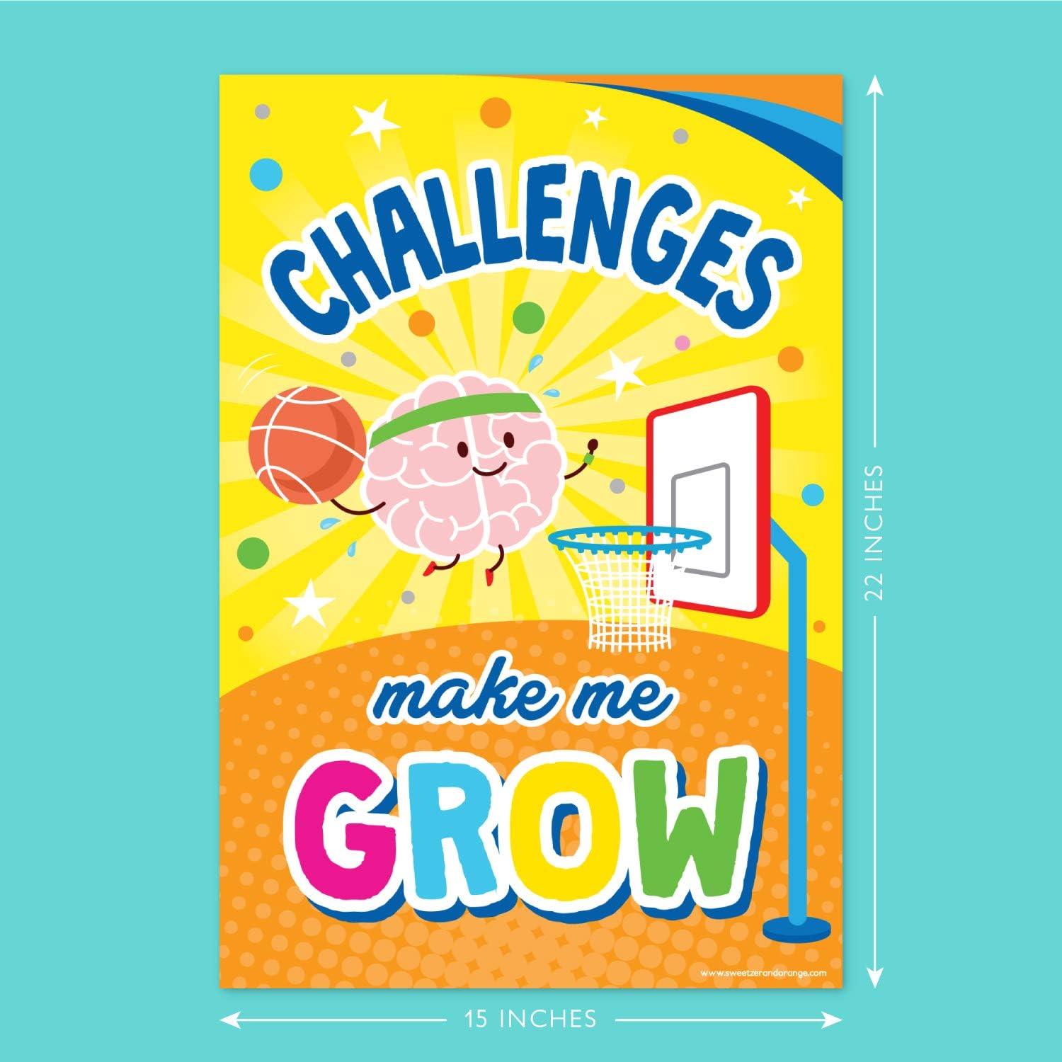 Sweetzer & Orange Growth Mindset Posters, Homeschool Preschool Posters ...