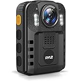 Police Security Video Compact Camera - HD 2304x1296p Rechargeable Wireless Waterproof Wearable Law Enforcement Mini Surveilla