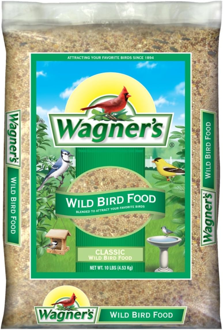 Wagner's 52002 Classic Blend Wild Bird Food, 10-Pound Bag