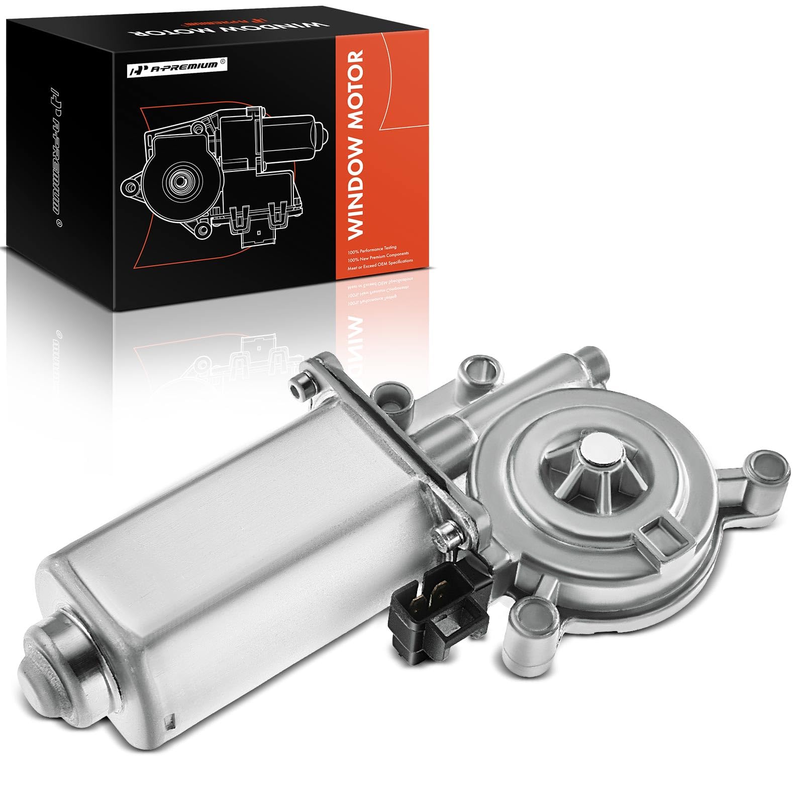 Photo 1 of A-Premium Power Window Lift Motor Compatible with Chevrolet Impala Buick Lesabre Riviera Cadillac DeVille Oldsmobile Aurora Pontiac, Without Anti-Clip Fuction, Replace# 16630577, 16631021