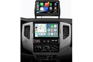 RSNAVI 2G+64G for Toyota Tacoma Radio Upgrade 2005-2015, Car Stereo 9 inch Replacement with Wireless CarPlay Andriod Auto GPS Navigation 5G WiFi Build Plug & Play with Free Backup Camera