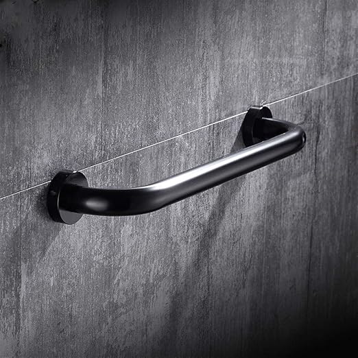 Preferied Grab bar Space Aluminum 30/40/50cm Black Bathroom Handrail Grab Bar Shower