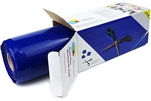 SP Ableware 753761302 Tenura 100 Percent Silicone Non-Slip Roll 3-1/5' x 11-4/5" Width, Blue