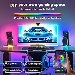 MORIACC LED Lights for TV,13.1FT RGB TV Lights