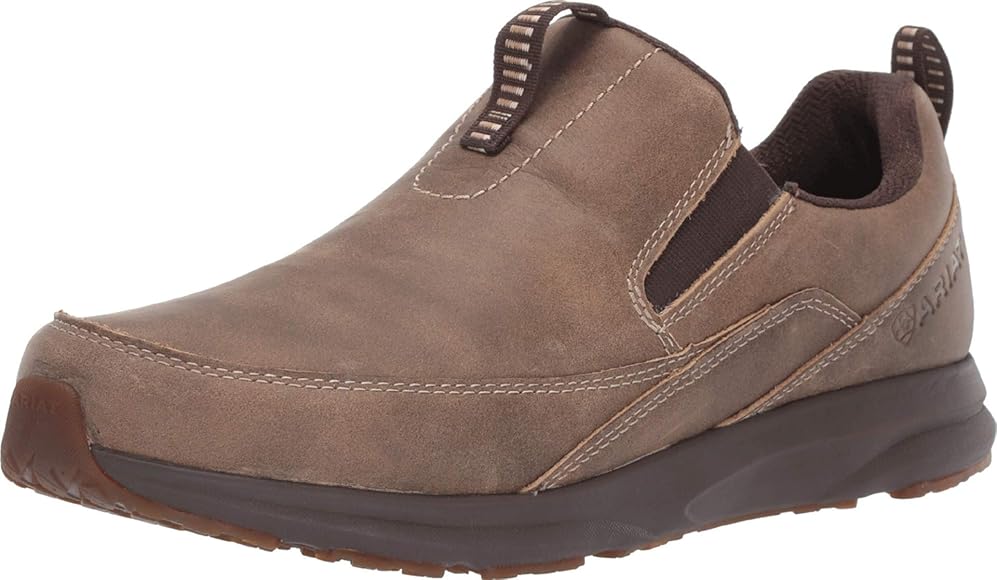 mens western slip on shoes